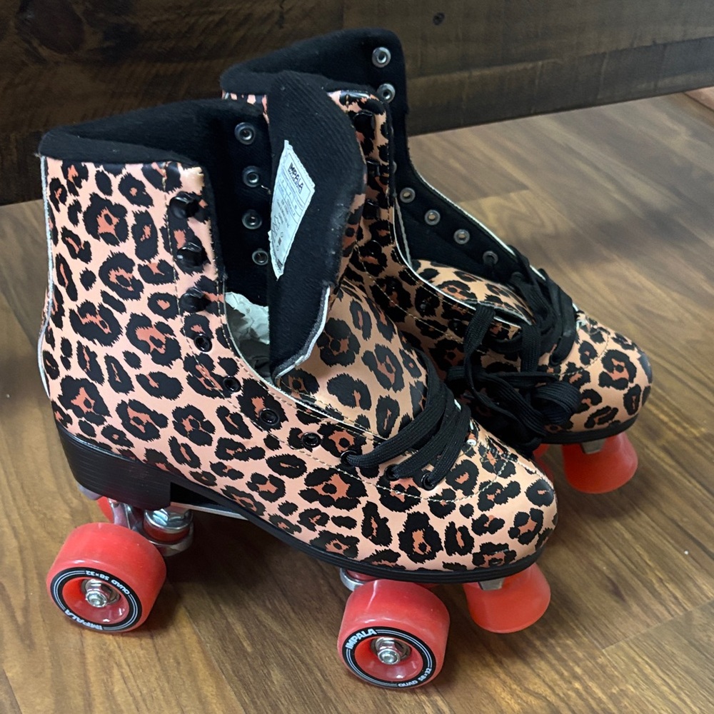 Impala Roller Skates – Leopard Sz 9 women never worn no box